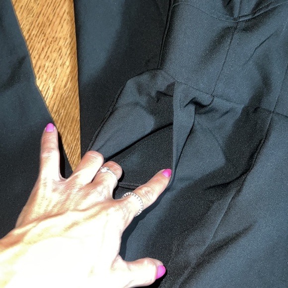 Adelyn Rae Black Strapless Jumpsuit with Pockets - Picture 6 of 7